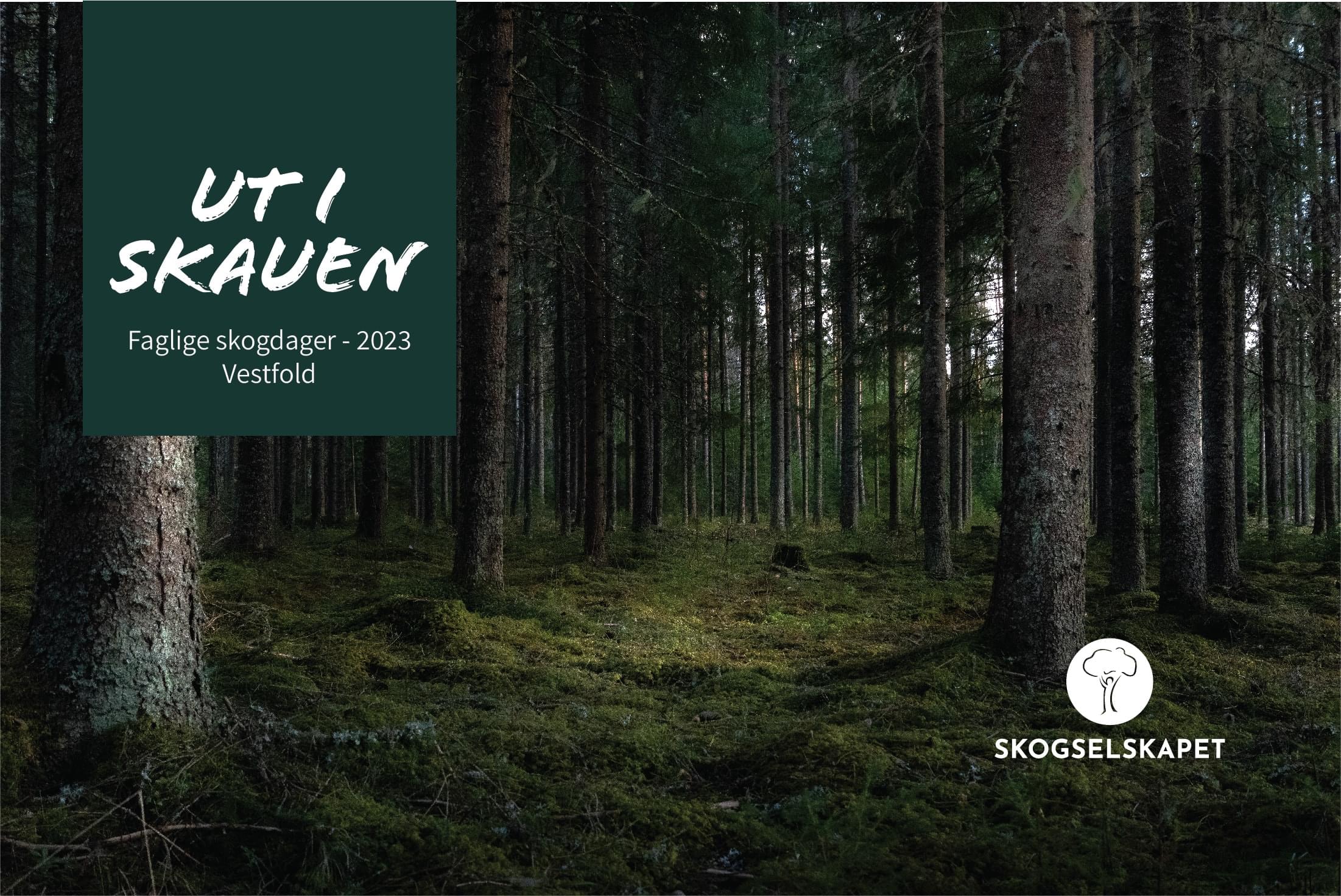 Ut i skauen 2023 – Faglige skogdager i Vestfold